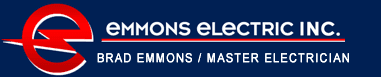 Emmons Electric Inc. · Brad Emmons, Master Electrician